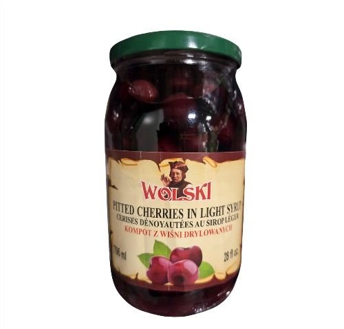 WOLSKI PITTED CHERRY IN LIGHT SIROP 12X7796ML