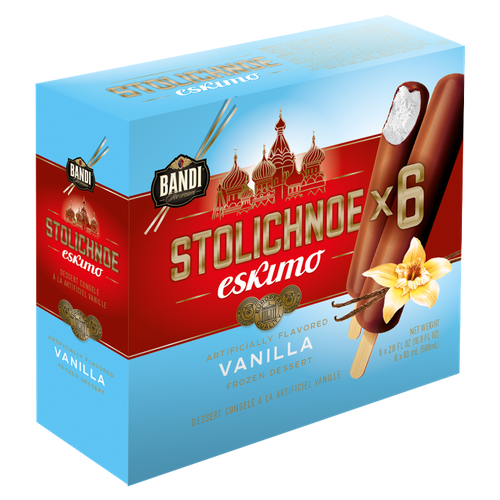 BANDI "Stolichnoe" Vanilla Eskimo 6-PK 6pk x 500ml