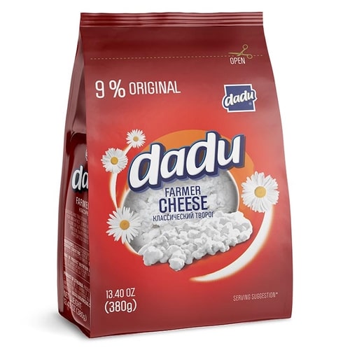 DADU Farmers Cheese 9% 8ps x 380g