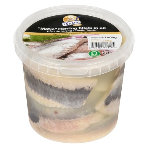 Baltic Gifts - Herring fillet Matje 6ps x 1000g